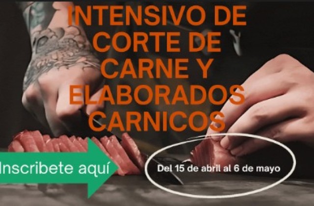 Curso Intensivo de Corte de Carne y Elaboración de Productos Cárnicos
